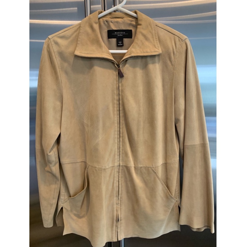 Weekend Max Mara suede jacket